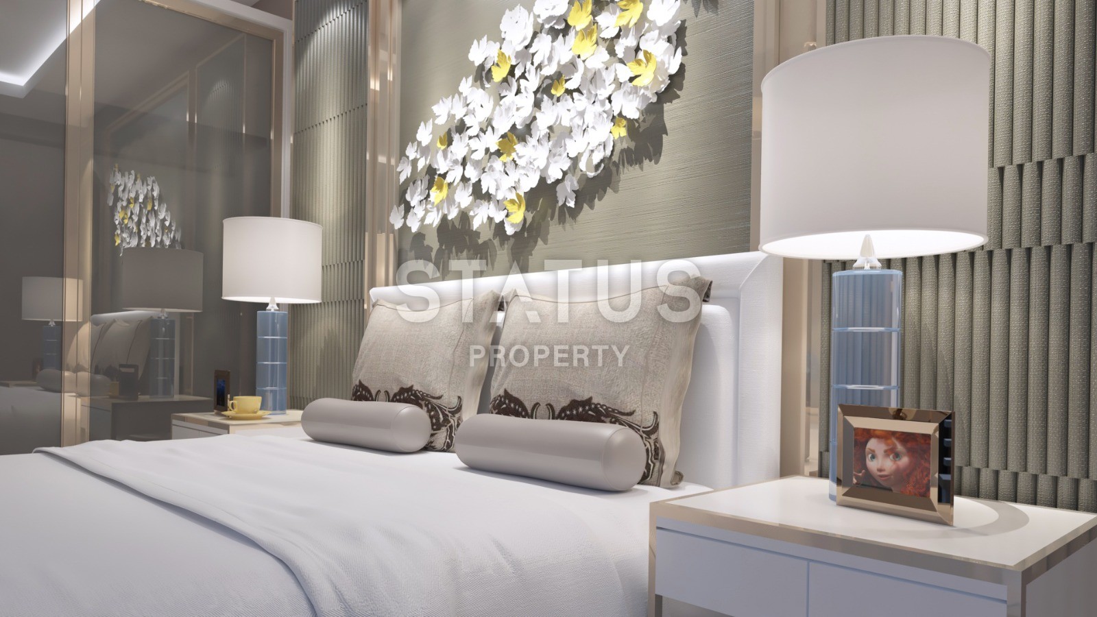 Новый инвестиционный проект в районе Кестель, в 5 минутах от моря! 52- 107 м2 фото 11