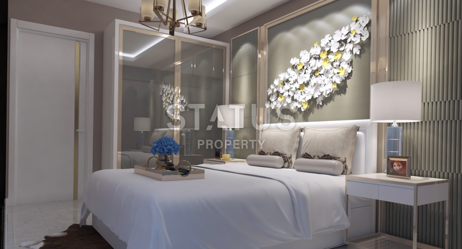 Новый инвестиционный проект в районе Кестель, в 5 минутах от моря! 52- 107 м2 фото 13