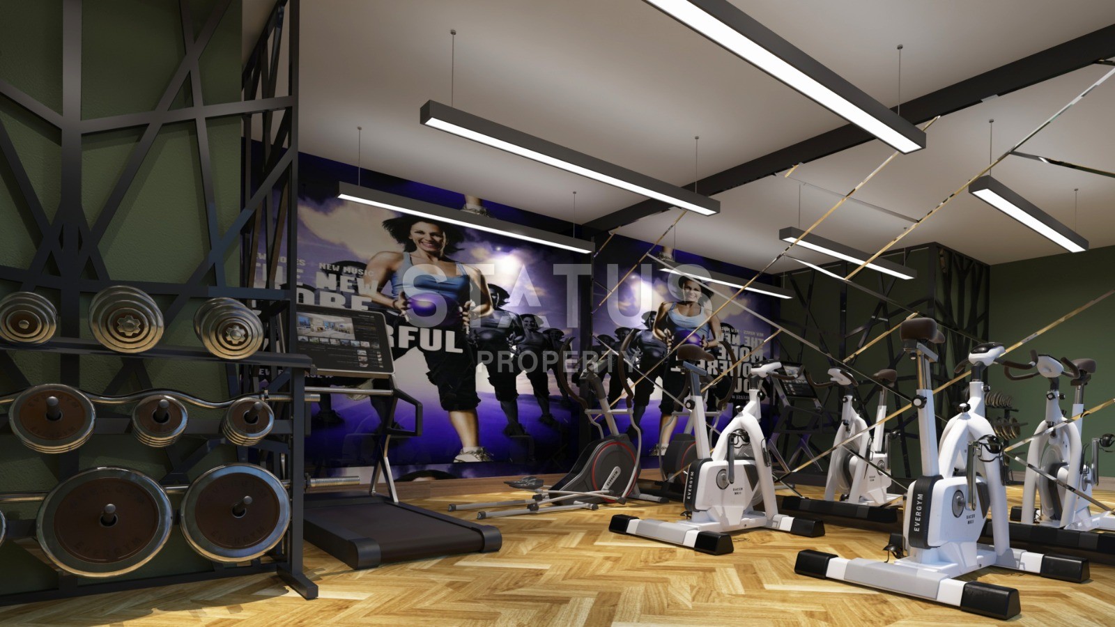 Новый инвестиционный проект в районе Кестель, в 5 минутах от моря! 52- 107 м2 фото 15