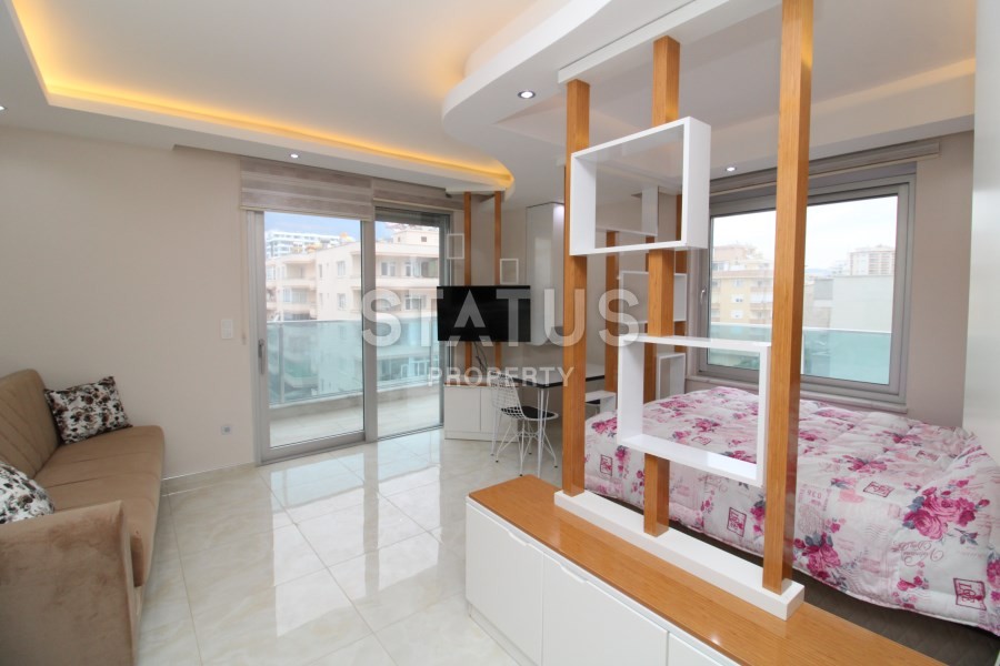 Уютная квартира – студия на первой береговой линии в Махмутларе, 47 м2 фото 12