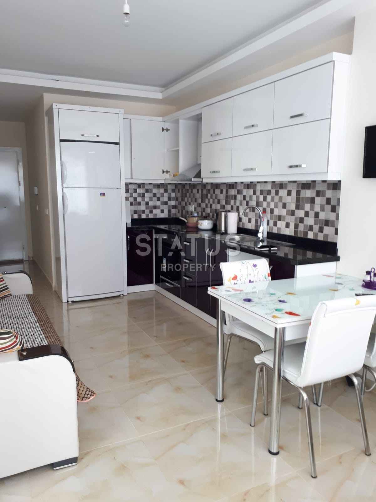 Квартира с мебелью и техникой в Махмутларе 50 кв.м. фото 7