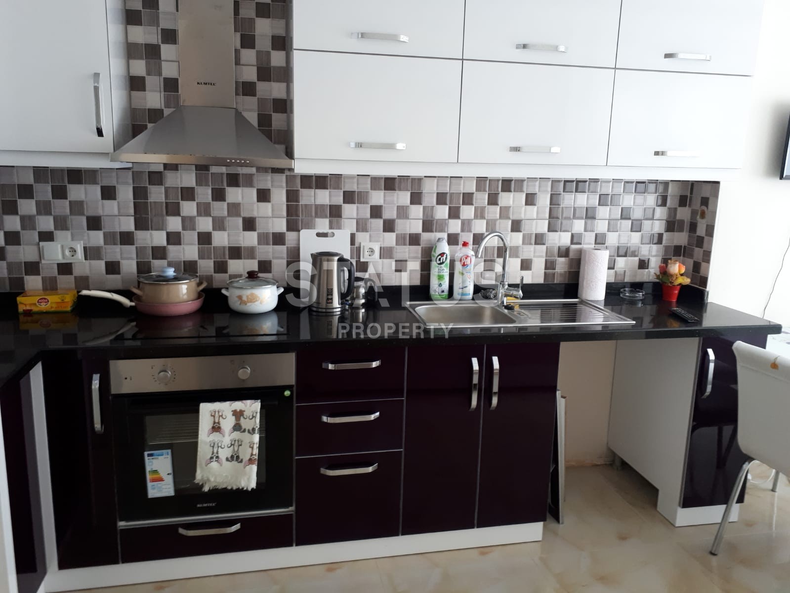 Квартира с мебелью и техникой в Махмутларе 50 кв.м. фото 11