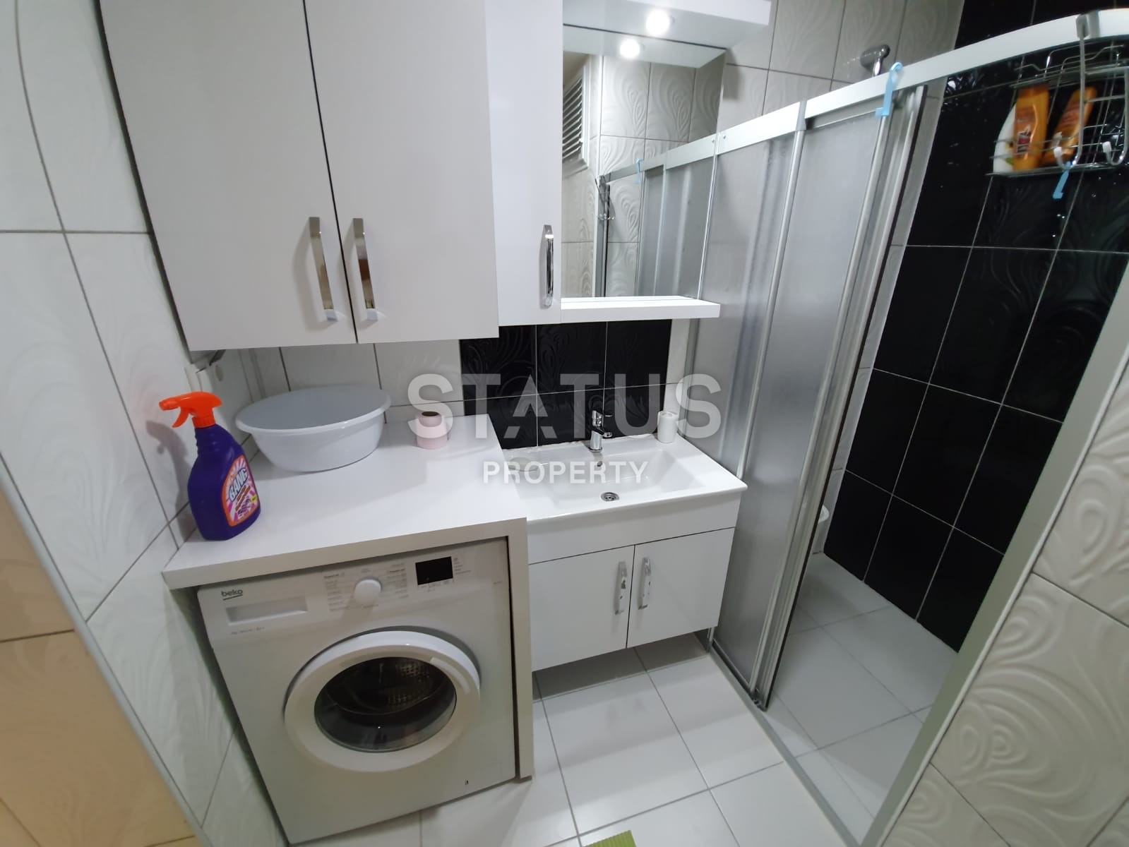 Квартира с мебелью и техникой в Махмутларе 50 кв.м. фото 14