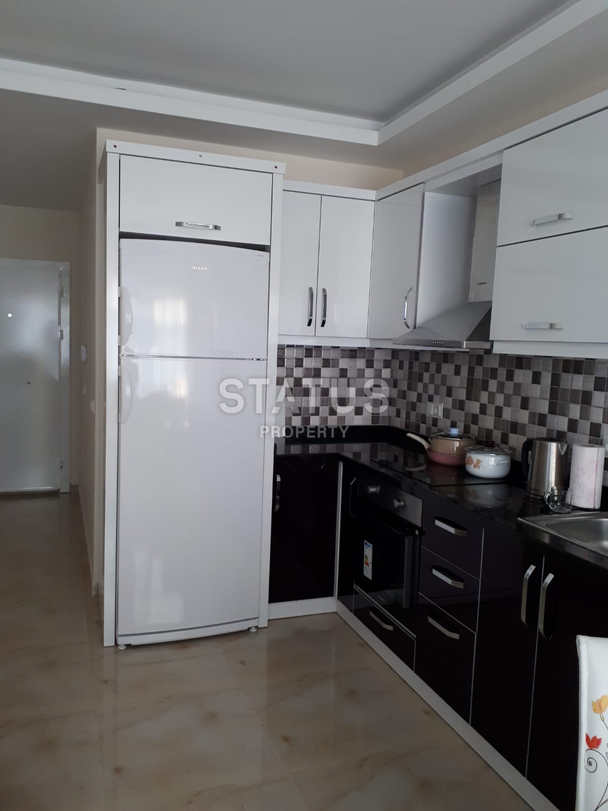 Квартира с мебелью и техникой в Махмутларе 50 кв.м. фото 16