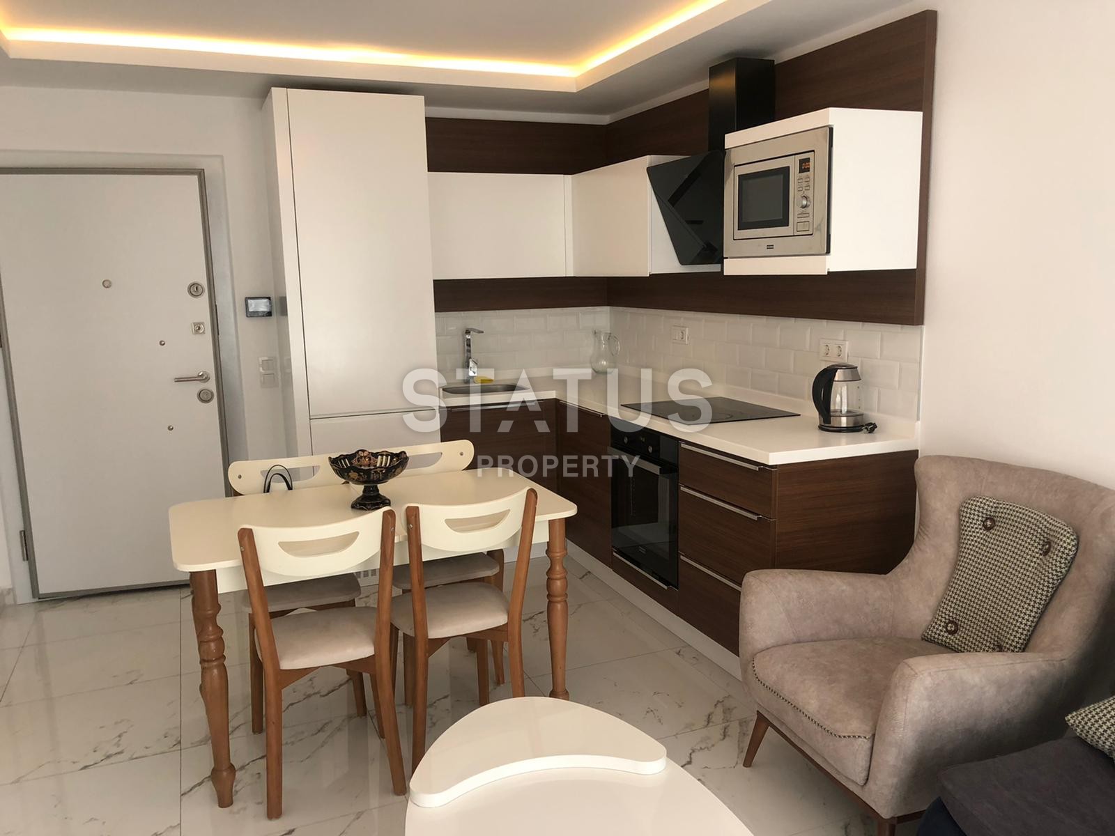 Срочная продажа квартиры в центре Алании 500 метров до пляжа Клеопатры. 60 кв.м. фото 20