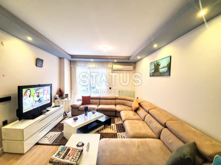 Меблированная трехкомнатная квартира в 300 метрах от побережья Махмутлара, 100 м2 фото 1