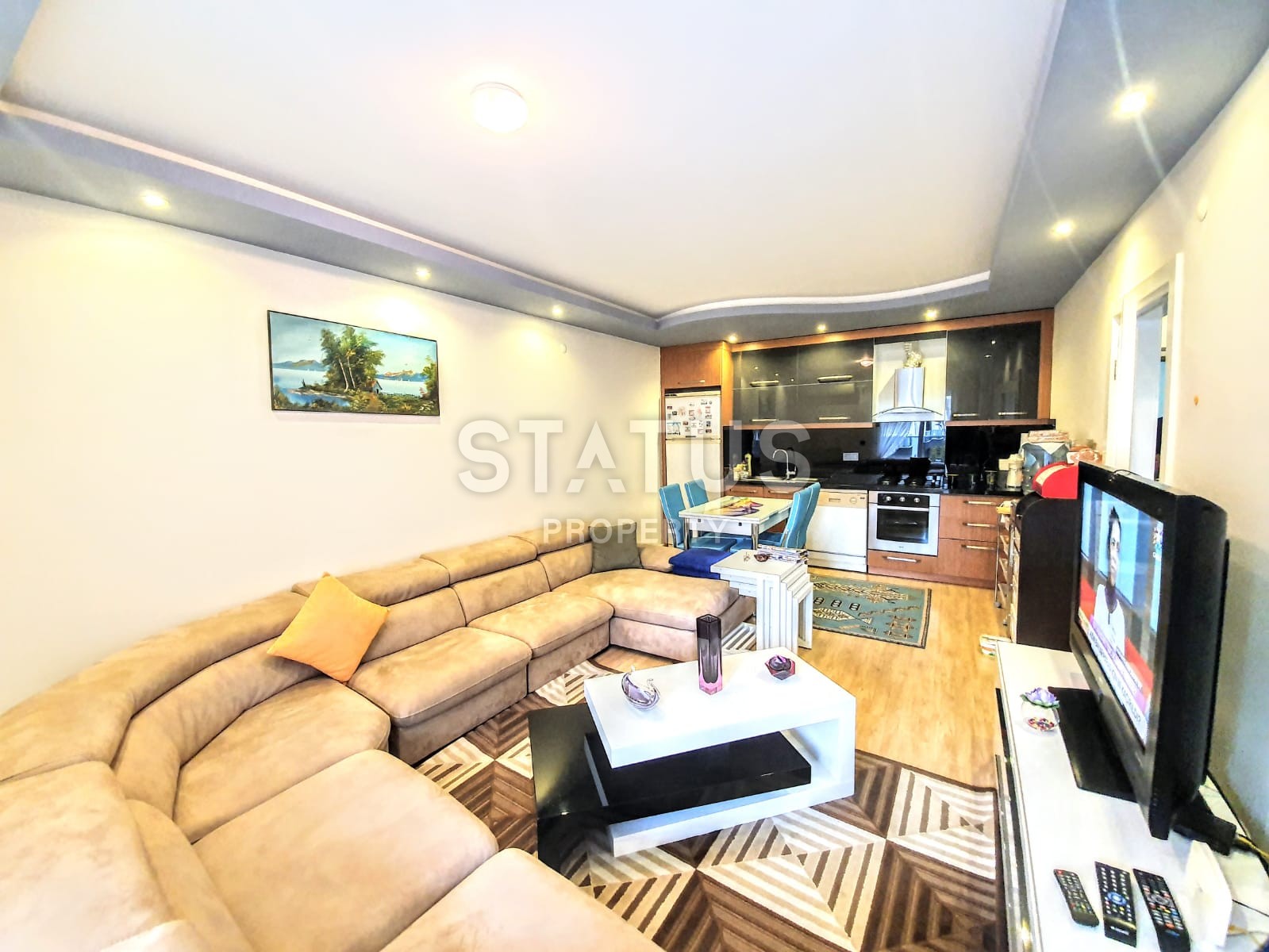 Меблированная трехкомнатная квартира в 300 метрах от побережья Махмутлара, 100 м2 фото 2