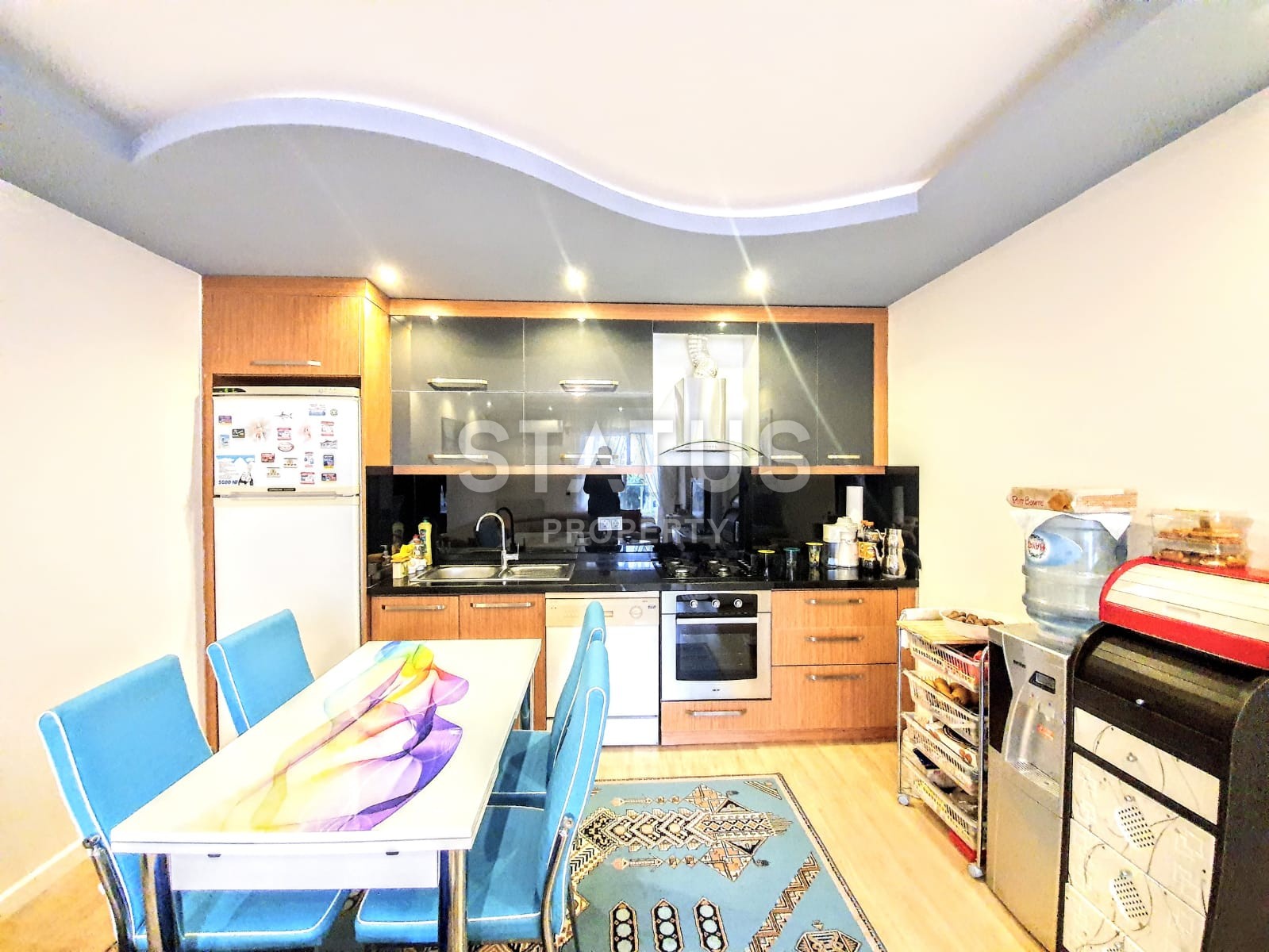 Меблированная трехкомнатная квартира в 300 метрах от побережья Махмутлара, 100 м2 фото 3