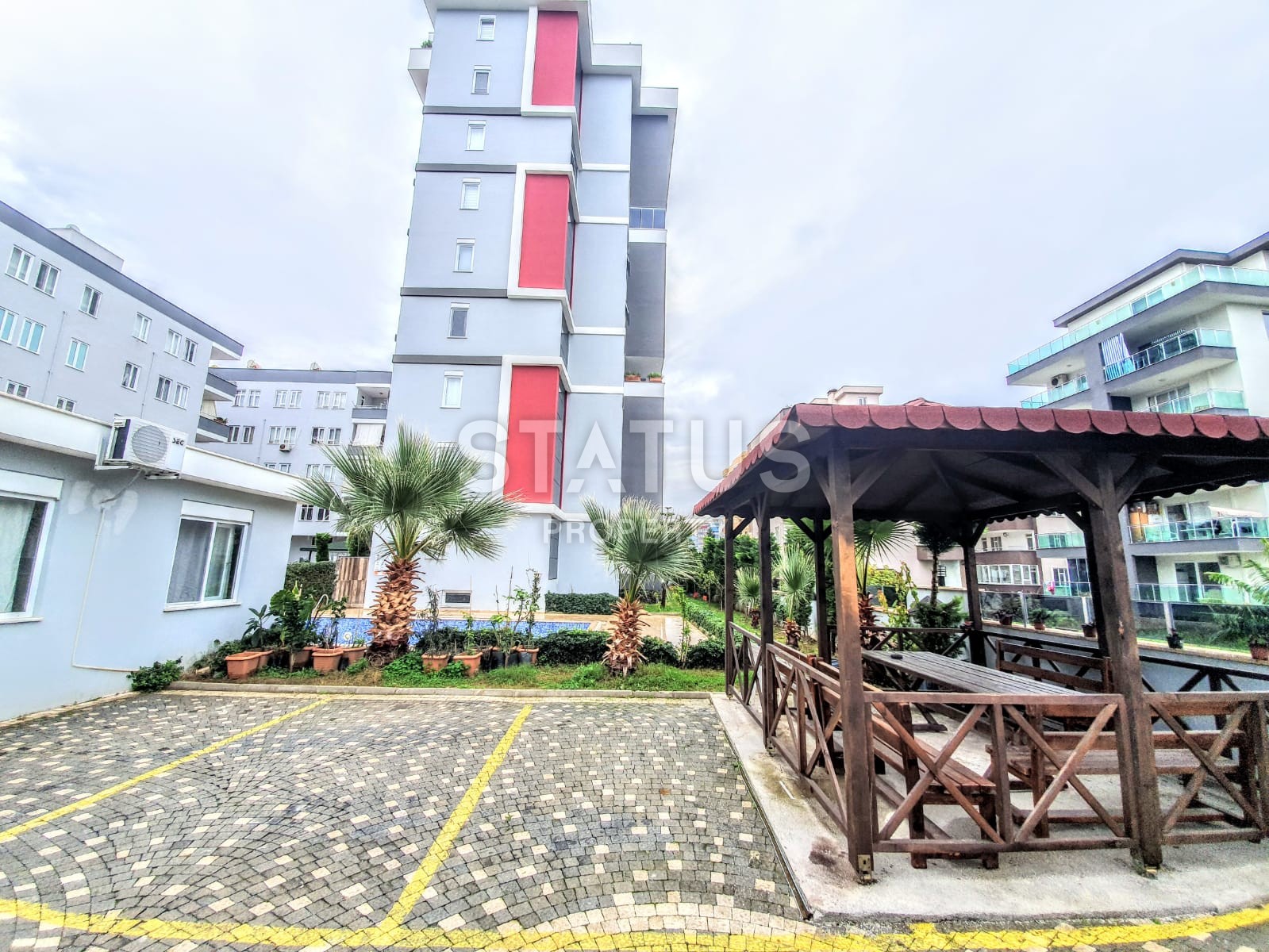 Меблированная трехкомнатная квартира в 300 метрах от побережья Махмутлара, 100 м2 фото 14