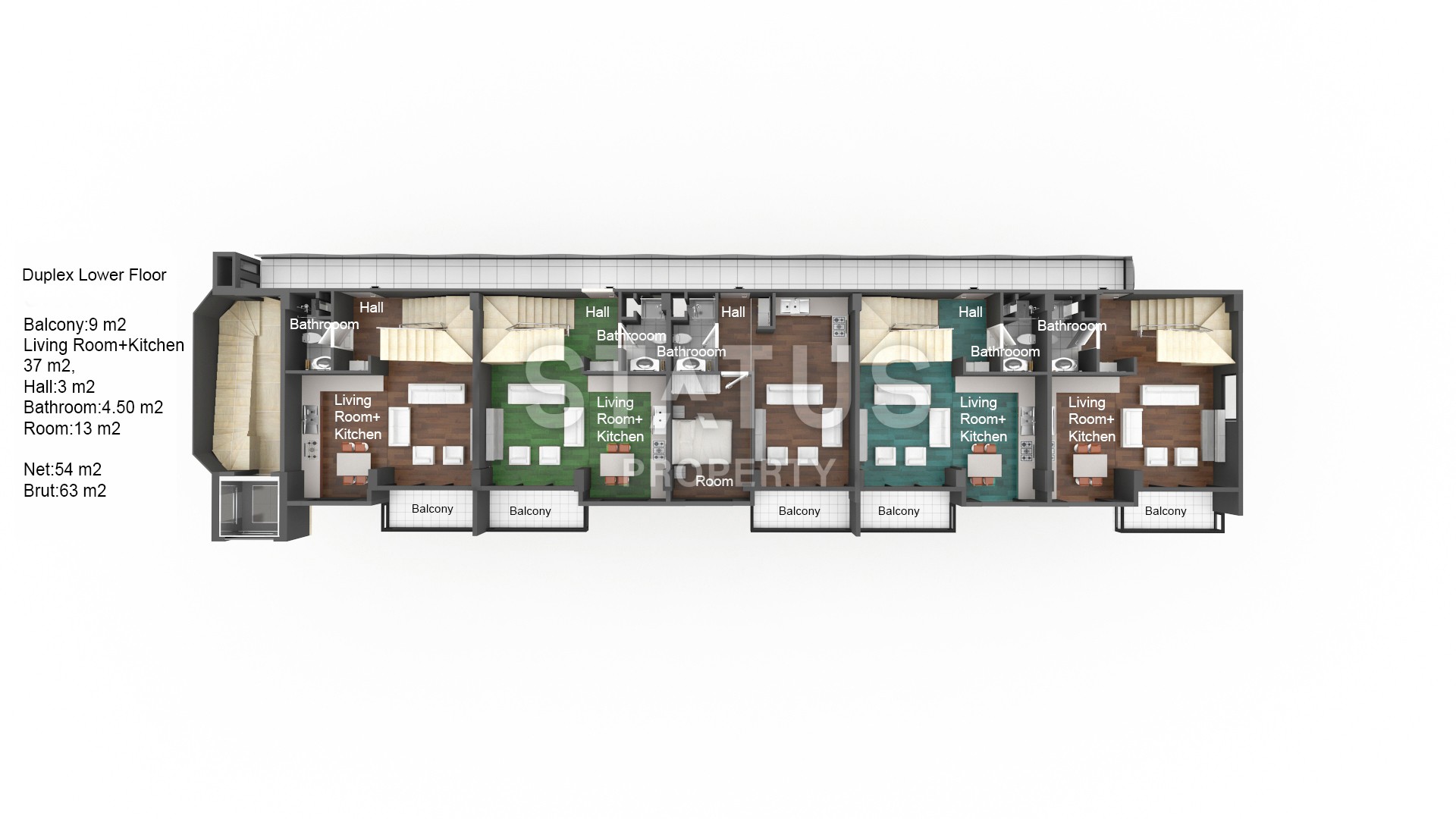 Новый проект в Оба, различные планировки, рассрочка без % фото 22