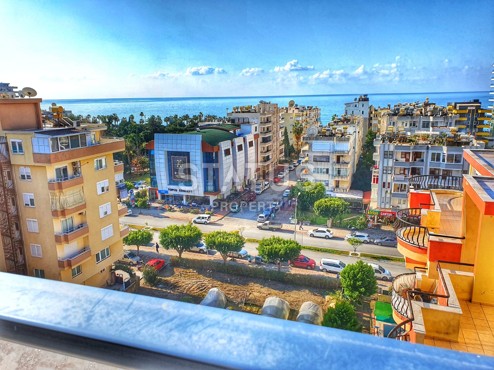 Квартиры в Махутларе недорого в новом доме с видом на море 61 кв.м. фото 1