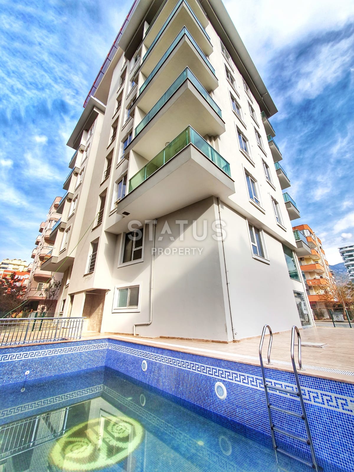 Квартиры в Махутларе недорого в новом доме с видом на море 61 кв.м. фото 14