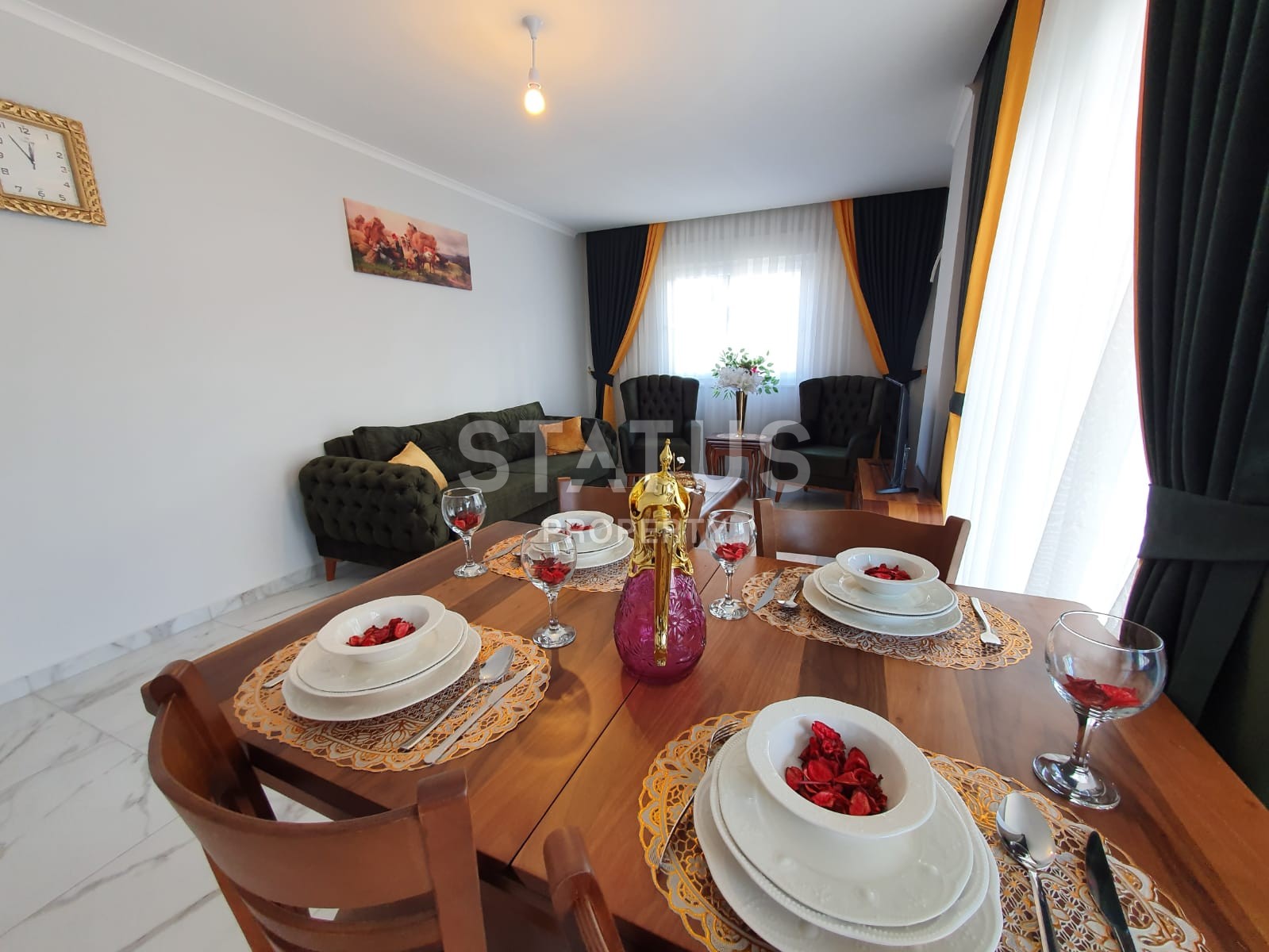 Квартира 1+1 с новой мебелью в новом комплексе! Махмутлар, 60 м2 фото 5