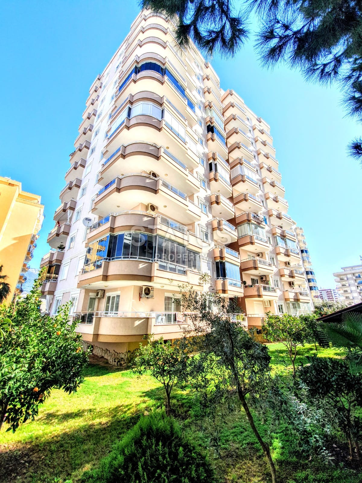 Трехкомнатная квартира с видом на горы в Махмутларе, 115 м2 фото 2