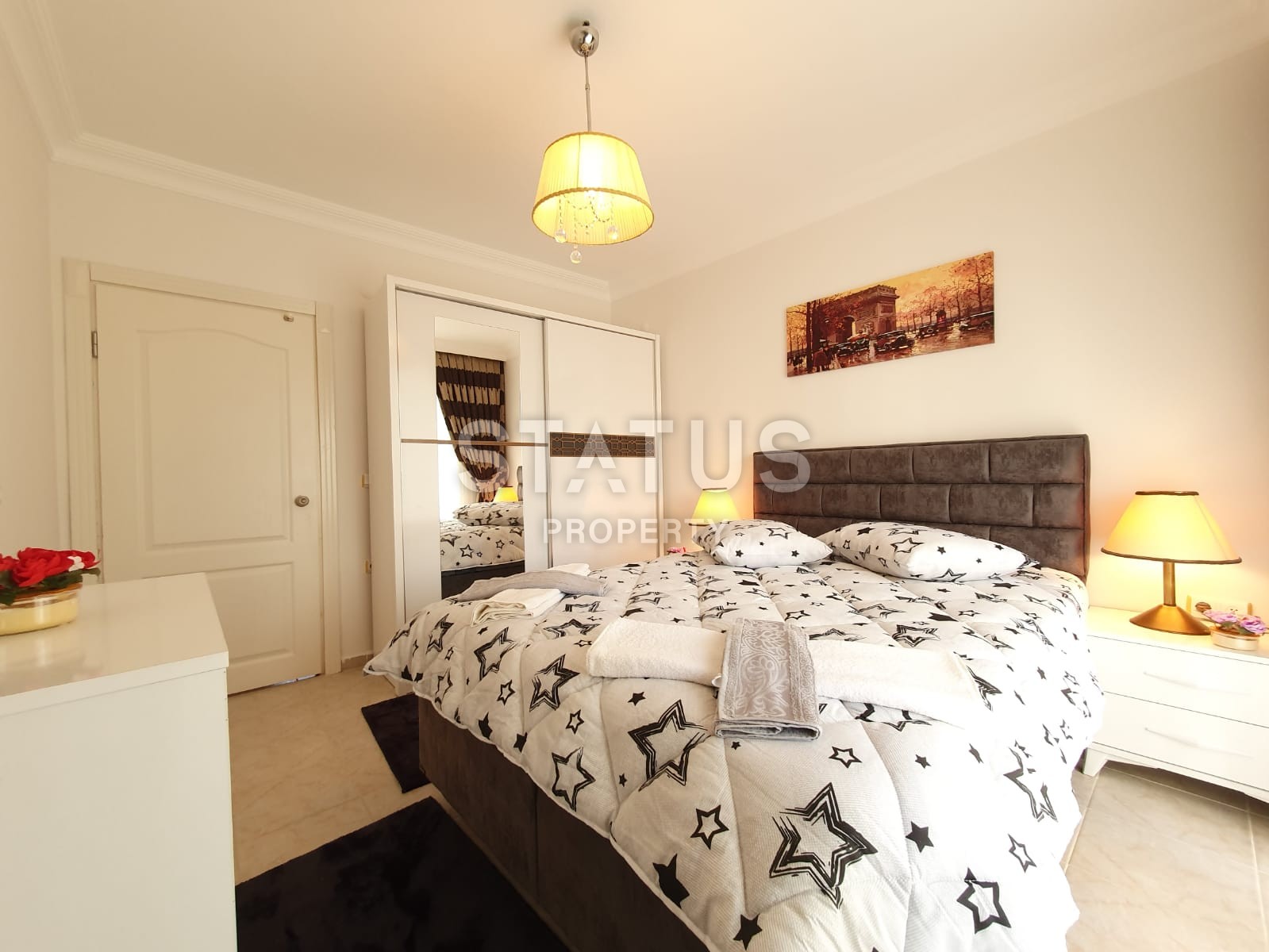 Квартира в Махмутларе недорого! Мебель техника в цене. 70 кв.м. фото 5