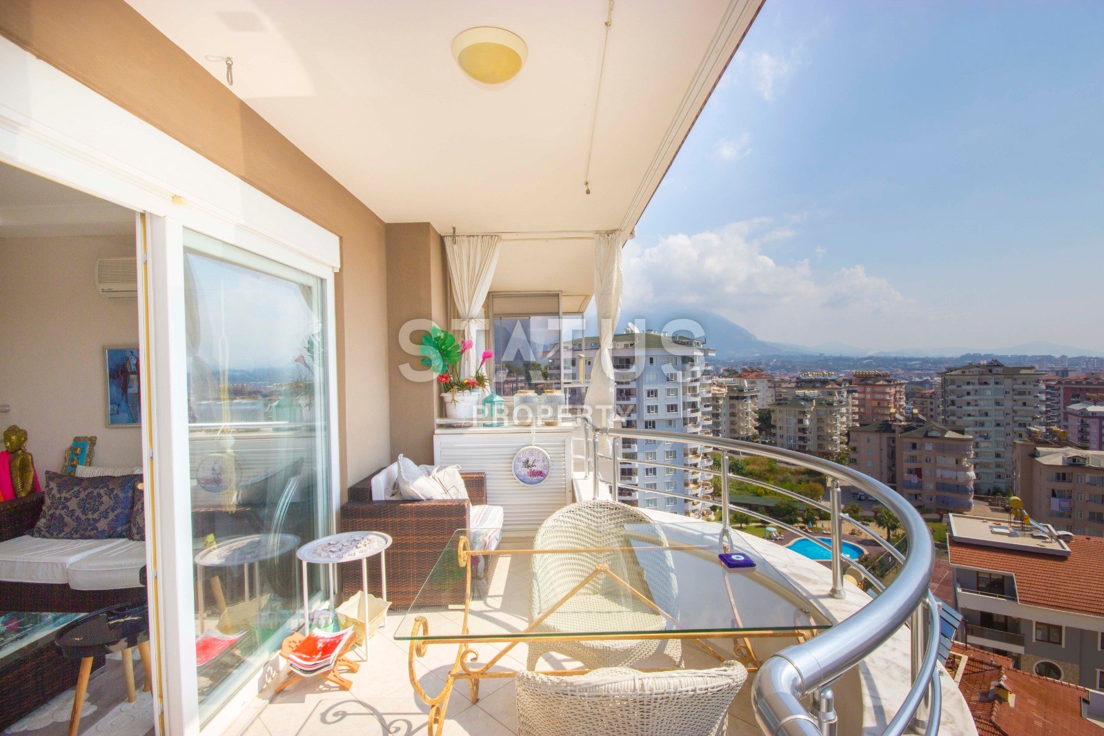 Пентхаус с мебелью и потрясающими видами в Джикджилли, 120 м2 фото 18