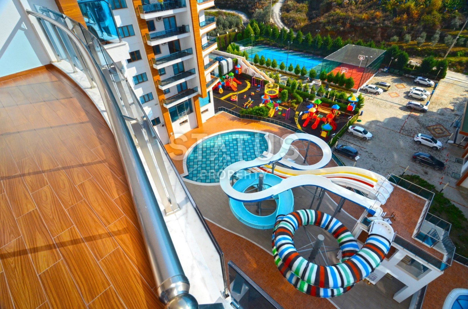 Уютная двухкомнатная квартира в элитном комплексе в Махмутларе, 70 м2 фото 2