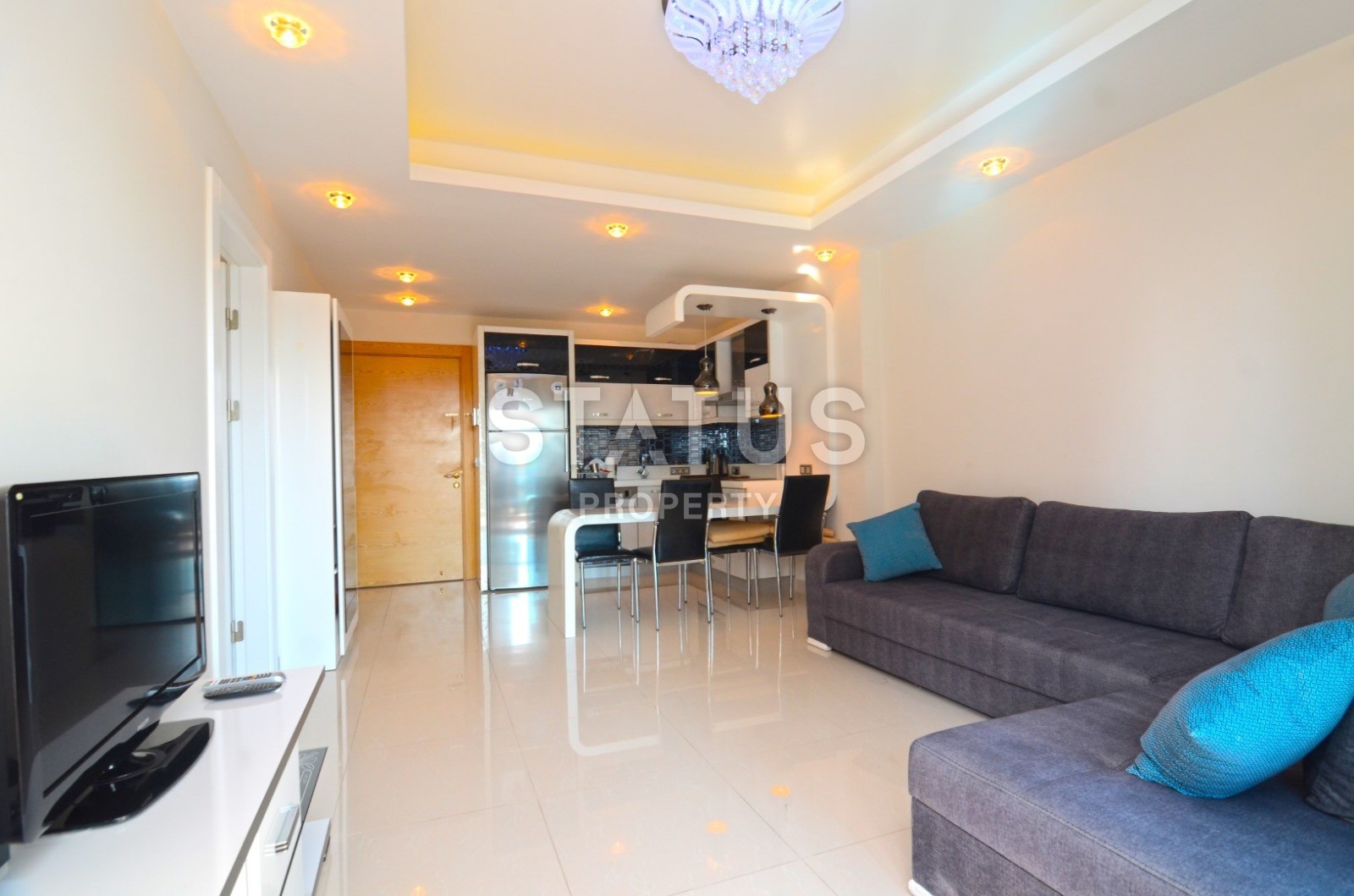 Уютная двухкомнатная квартира в элитном комплексе в Махмутларе, 70 м2 фото 6