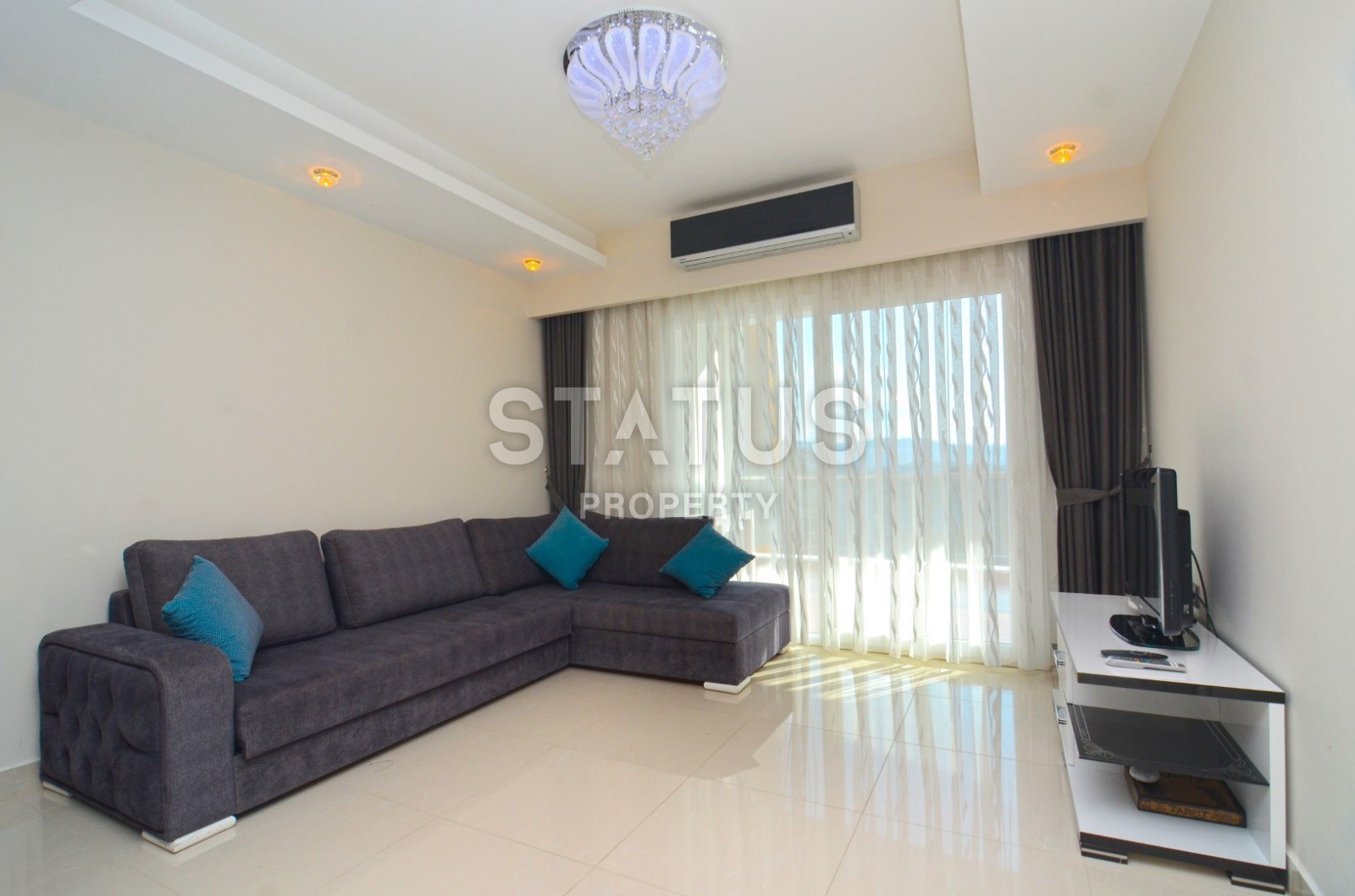 Уютная двухкомнатная квартира в элитном комплексе в Махмутларе, 70 м2 фото 7