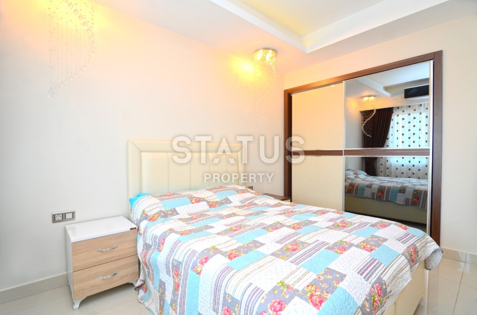 Уютная двухкомнатная квартира в элитном комплексе в Махмутларе, 70 м2 фото 11