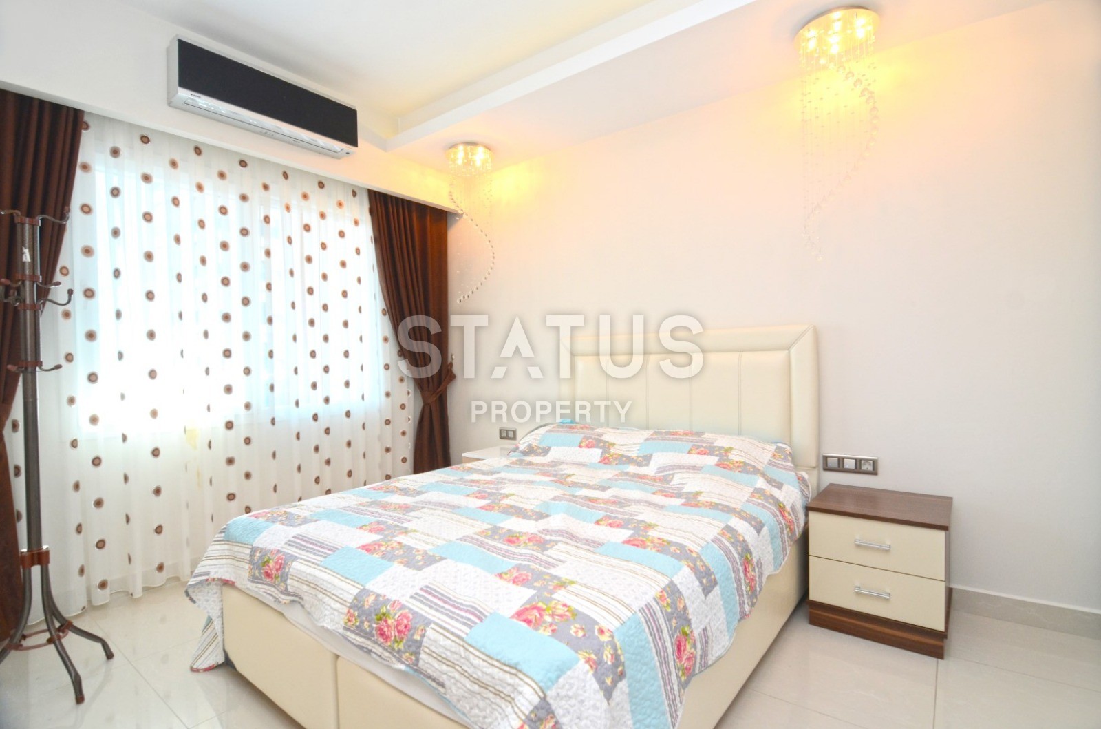 Уютная двухкомнатная квартира в элитном комплексе в Махмутларе, 70 м2 фото 12