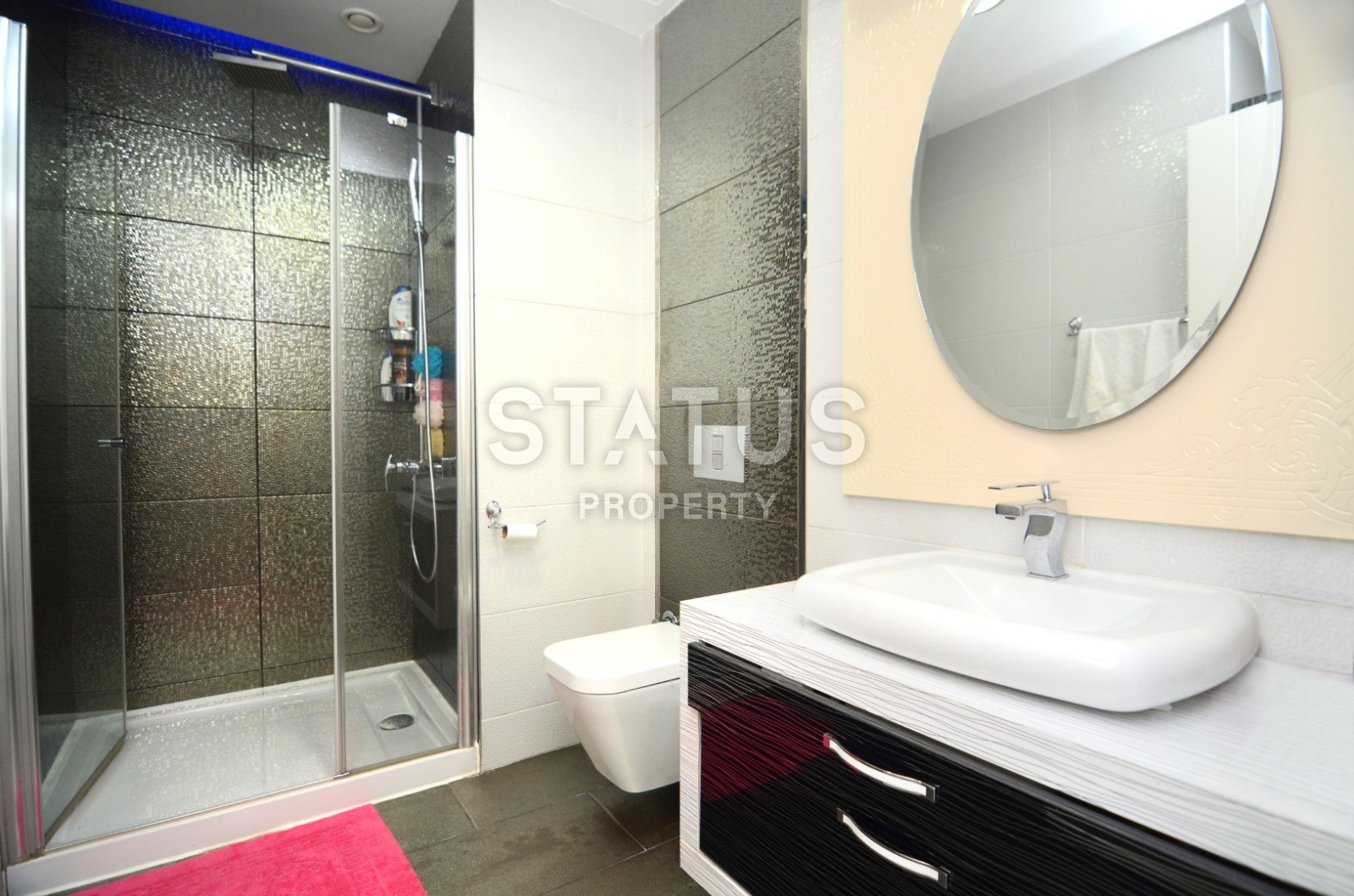 Уютная двухкомнатная квартира в элитном комплексе в Махмутларе, 70 м2 фото 14