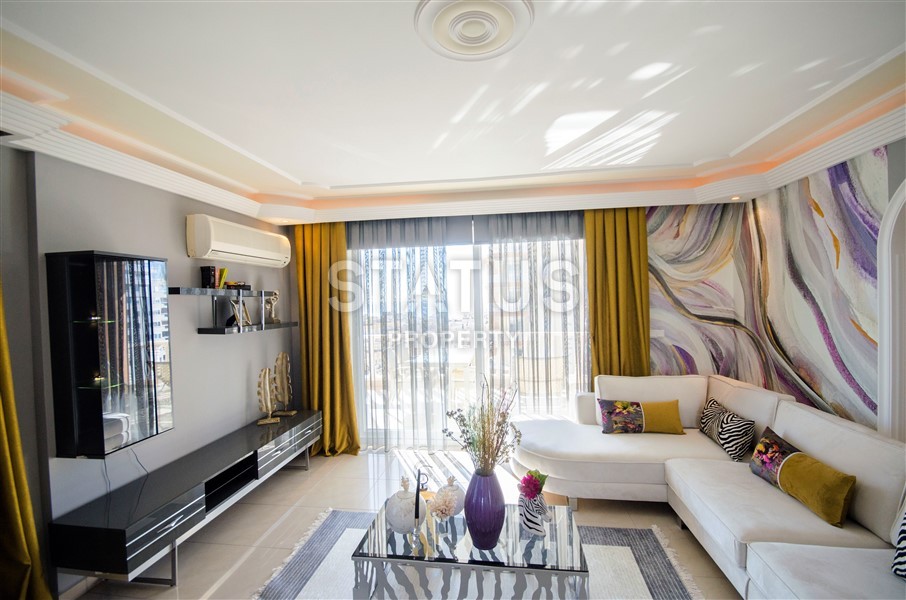 Прекрасная квартира с видом на море в центре района Махмутлар 145 кв.м. фото 2