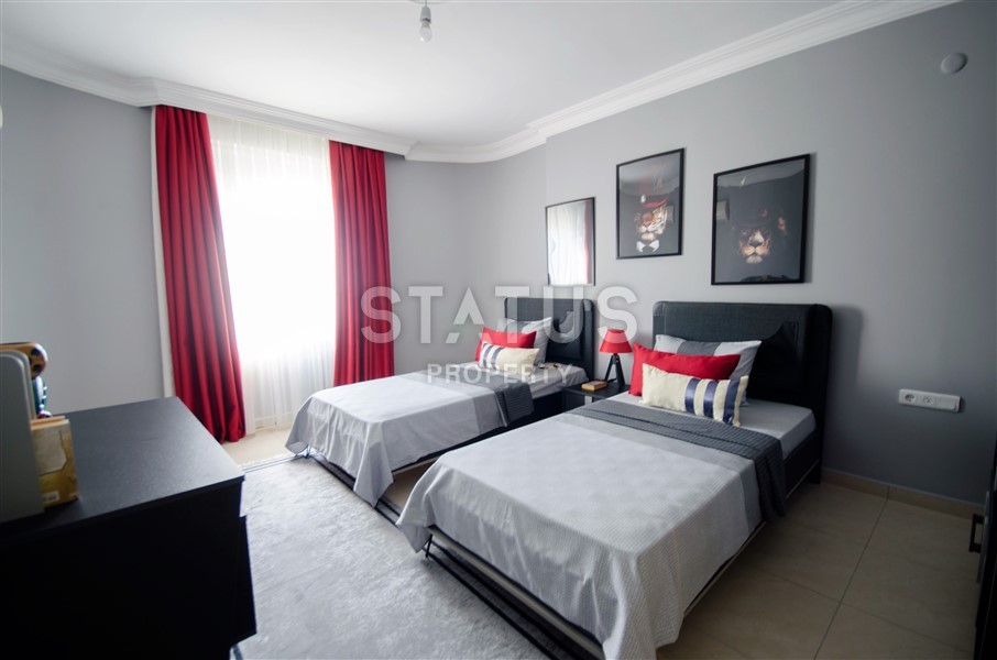 Прекрасная квартира с видом на море в центре района Махмутлар 145 кв.м. фото 3