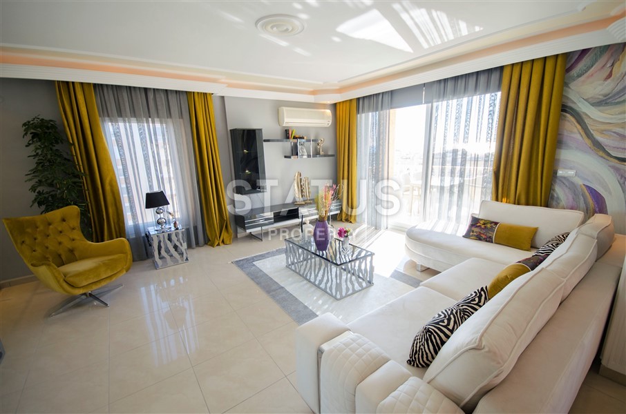 Прекрасная квартира с видом на море в центре района Махмутлар 145 кв.м. фото 7