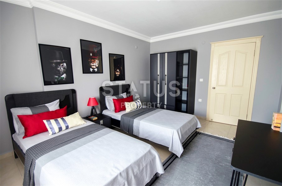 Прекрасная квартира с видом на море в центре района Махмутлар 145 кв.м. фото 8