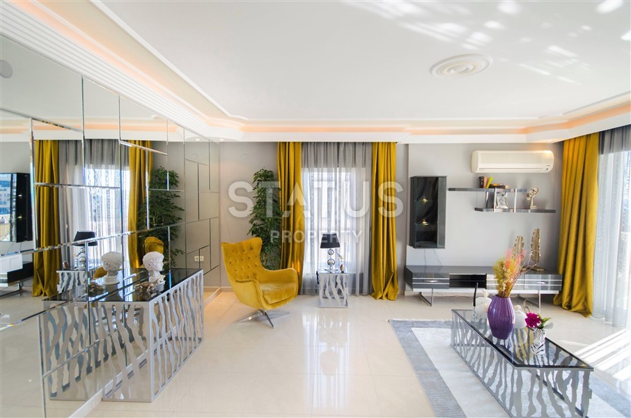 Прекрасная квартира с видом на море в центре района Махмутлар 145 кв.м. фото 9