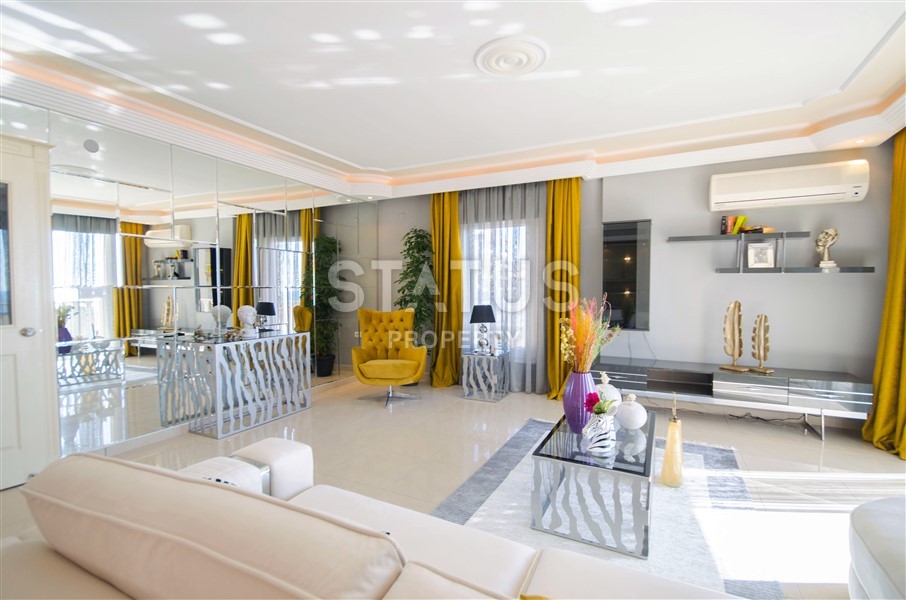 Прекрасная квартира с видом на море в центре района Махмутлар 145 кв.м. фото 11