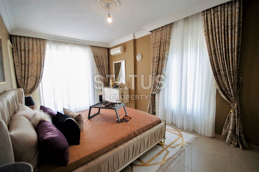 Прекрасная квартира с видом на море в центре района Махмутлар 145 кв.м. фото 13