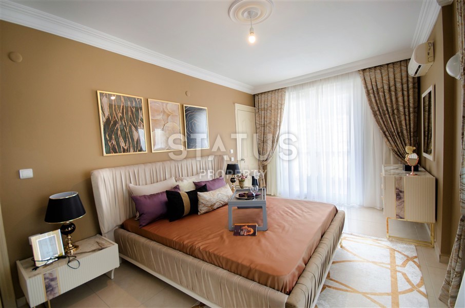 Прекрасная квартира с видом на море в центре района Махмутлар 145 кв.м. фото 16