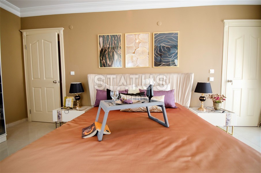 Прекрасная квартира с видом на море в центре района Махмутлар 145 кв.м. фото 18