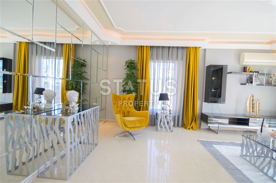 Прекрасная квартира с видом на море в центре района Махмутлар 145 кв.м. фото 23