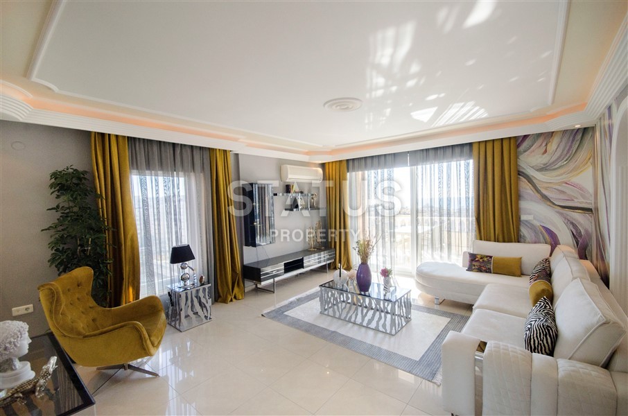 Прекрасная квартира с видом на море в центре района Махмутлар 145 кв.м. фото 24