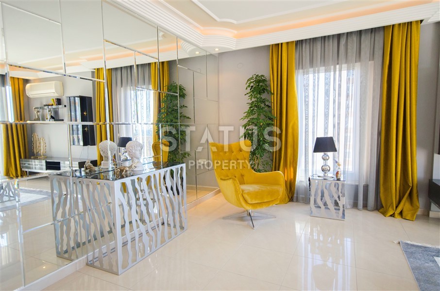 Прекрасная квартира с видом на море в центре района Махмутлар 145 кв.м. фото 26