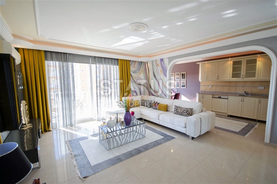 Прекрасная квартира с видом на море в центре района Махмутлар 145 кв.м. фото 27