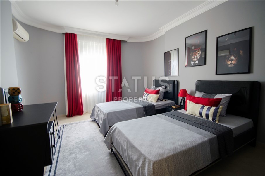 Прекрасная квартира с видом на море в центре района Махмутлар 145 кв.м. фото 28