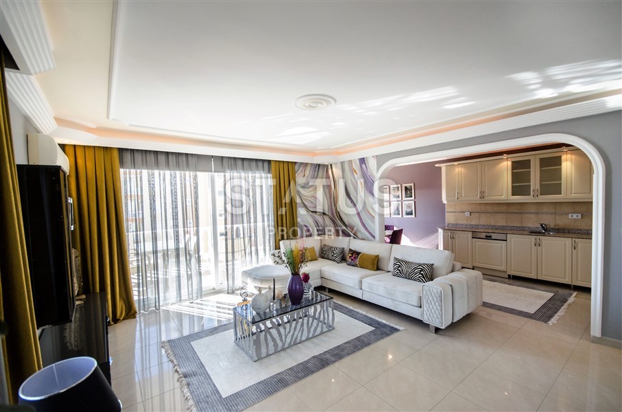 Прекрасная квартира с видом на море в центре района Махмутлар 145 кв.м. фото 30