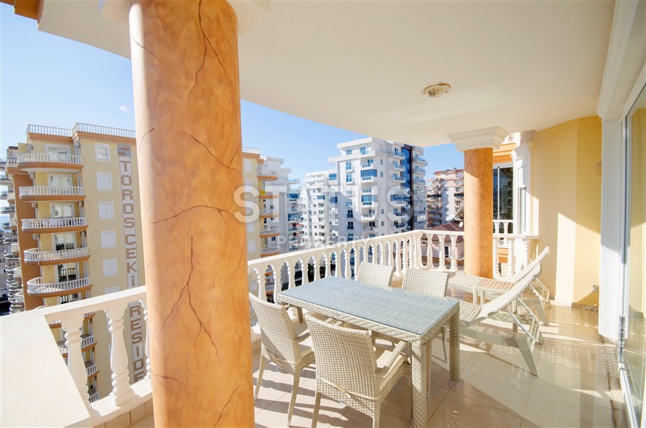 Прекрасная квартира с видом на море в центре района Махмутлар 145 кв.м. фото 36