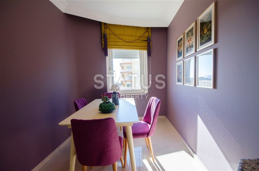 Прекрасная квартира с видом на море в центре района Махмутлар 145 кв.м. фото 45