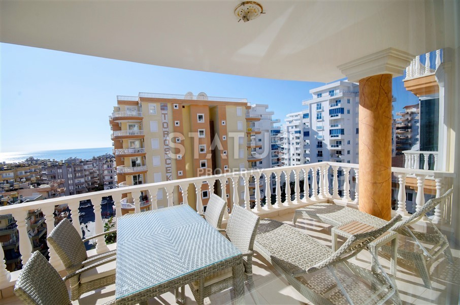 Прекрасная квартира с видом на море в центре района Махмутлар 145 кв.м. фото 46