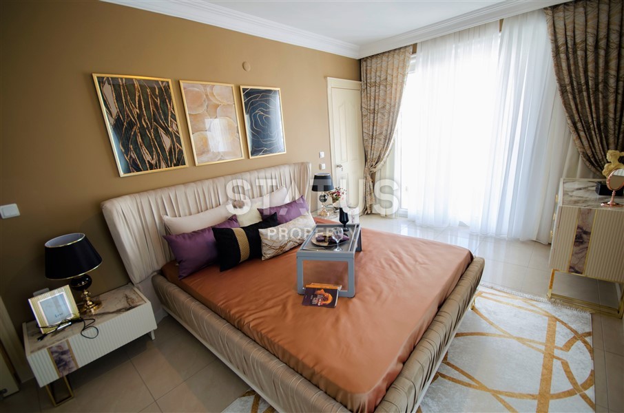 Прекрасная квартира с видом на море в центре района Махмутлар 145 кв.м. фото 47