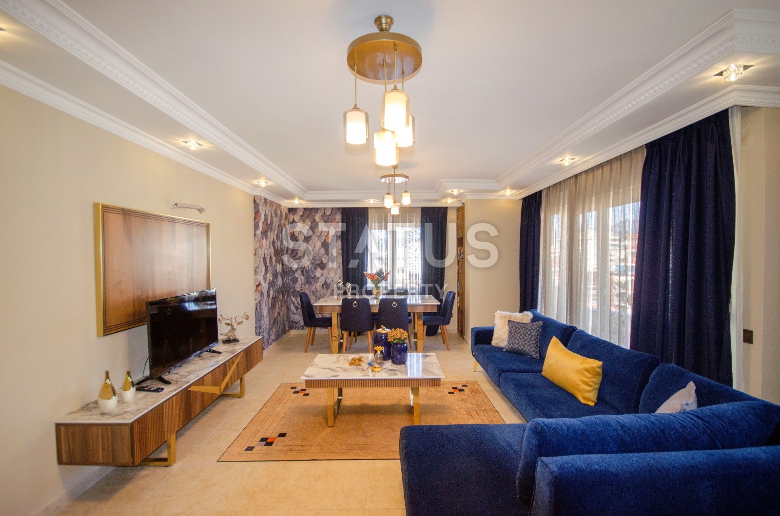 Роскошные апартаменты 3+2 на первой береговой линии в Махмутларе, 230 м2 фото 2