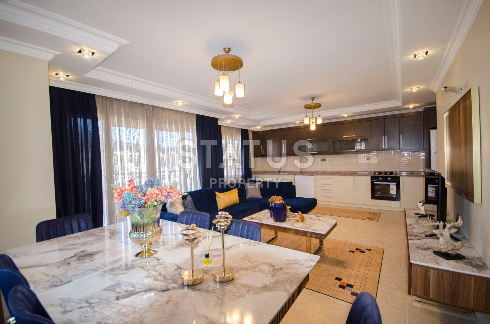 Роскошные апартаменты 3+2 на первой береговой линии в Махмутларе, 230 м2 фото 15