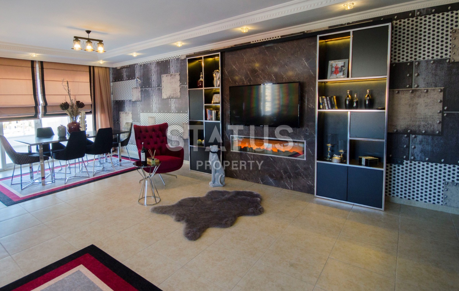 Роскошные апартаменты 3+2 на первой береговой линии в Махмутларе, 230 м2 фото 31