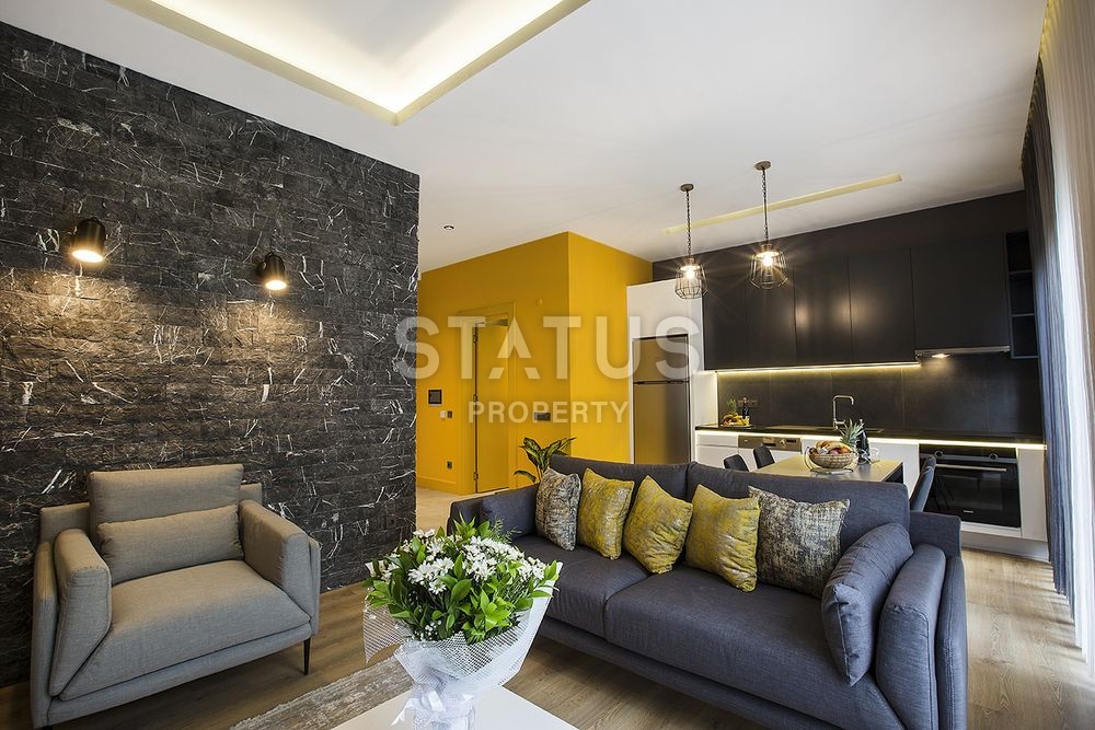 Новые квартиры в центре Алании, Турция, в 350 метрах от пляжа Клеопатры, 54-122 кв.м. фото 21