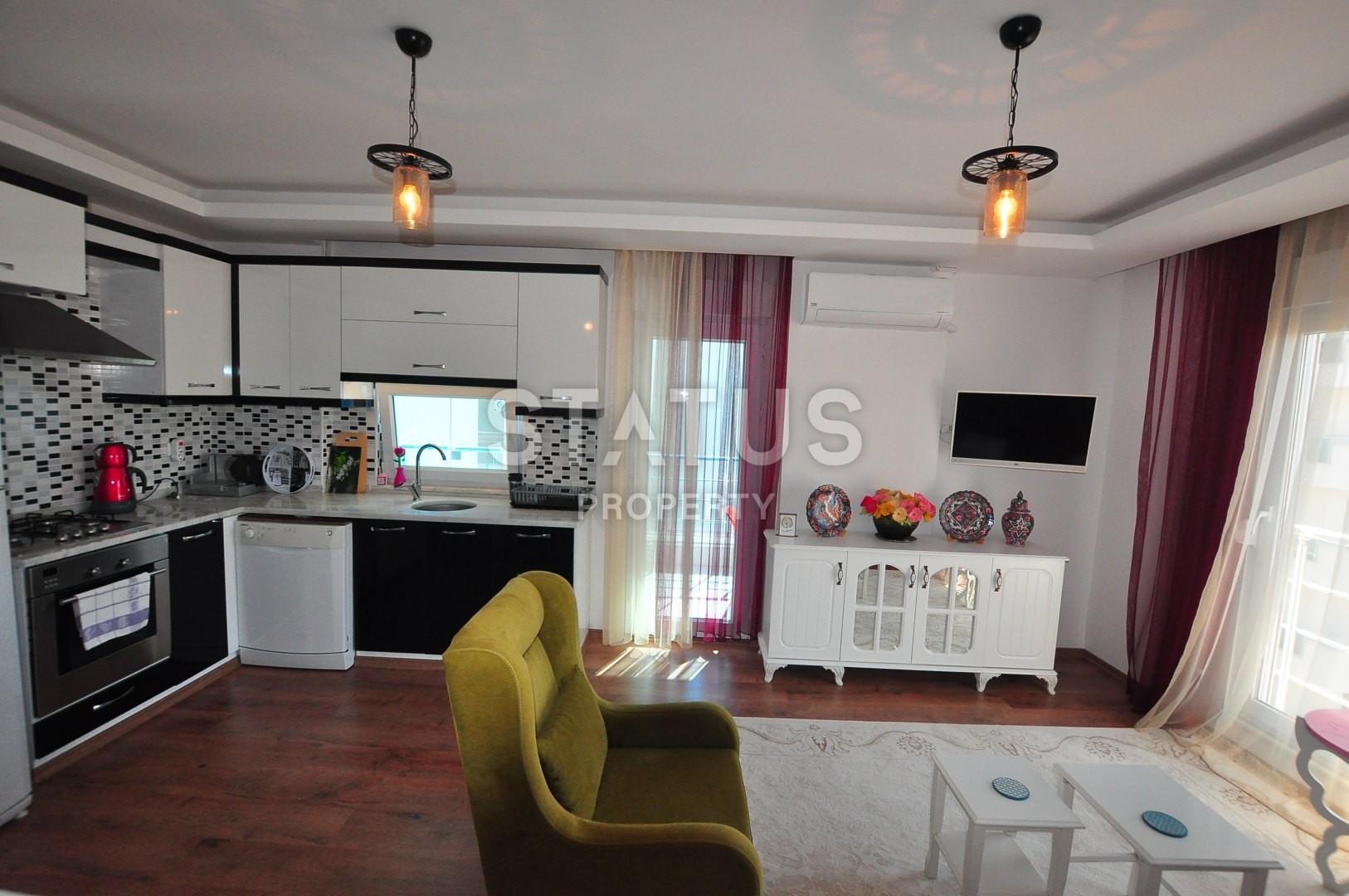 Недорогая квартира в Махмутларе с мебелью и техникой фото 1